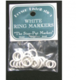 Bryson Bryson White Flexible Ring Markers Small