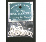 Bryson Bryson White Flexible Ring Markers Small