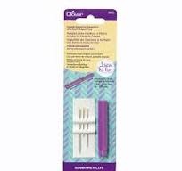 Clover 9605 Clover Hand Sewing Needles with Heart Shape Case