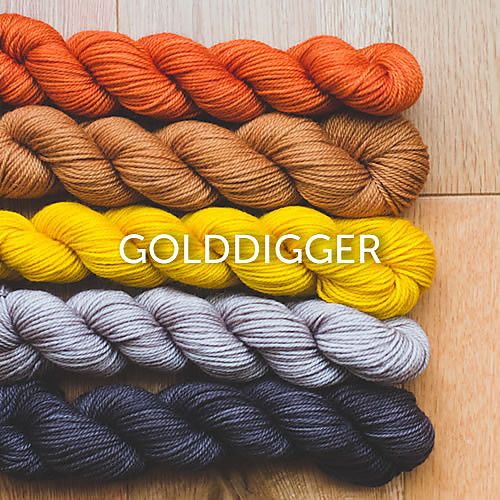 sweetgeorgia sweetgeorgia GOLDDIGGER CASHLUXE FINE Mini Skein 100 yards BISON