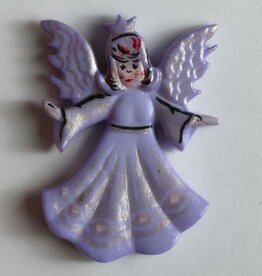 Dill Buttons 320097 Lavender Angel Button 25 mm