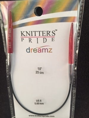 knitters pride KnitPro Dreamz 10" CIRCULAR US 8
