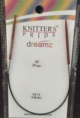 knitters pride Knit Pro Dreamz 10" CIRCULAR US 1.5