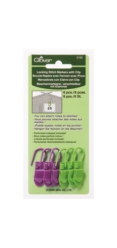 Clover 3165 Clover Clip Locking Stitch Markers