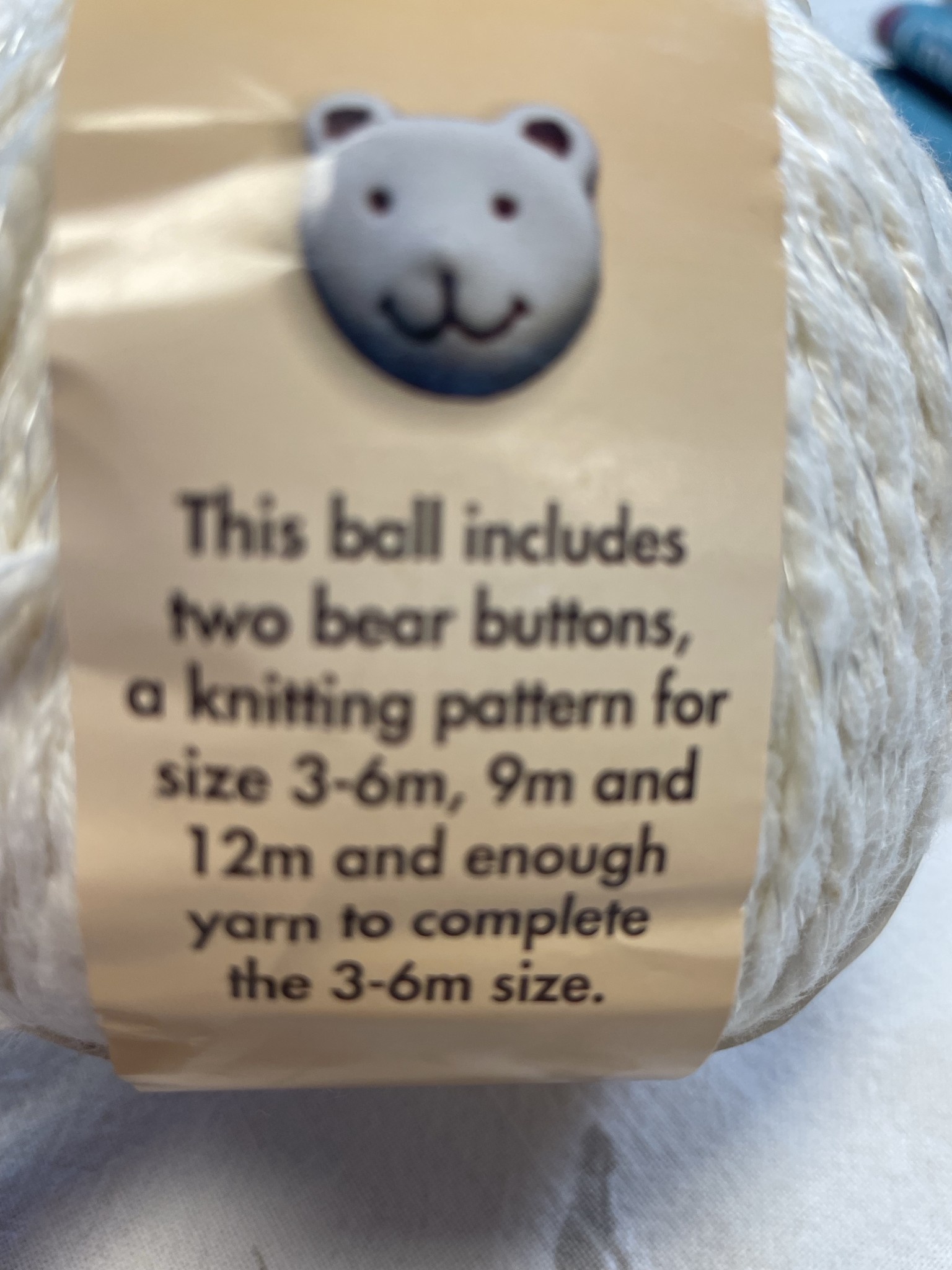 PLYMOUTH Plymouth Bear Hugs Sweater Kit NATURAL