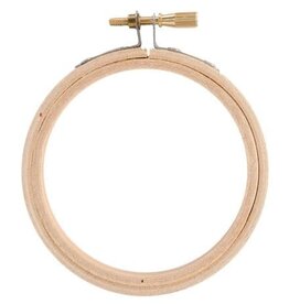 Wood Embroidery Hoop 3 inch screw tight