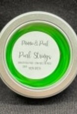 Minnie + Purl Purl Strings Stitch Holder Cords Sweater Pack NEON GREEN