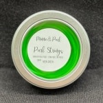 Minnie + Purl Purl Strings Stitch Holder Cords Sweater Pack NEON GREEN