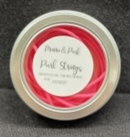 Minnie + Purl Purl Strings Stitch Holder Cords Sweater Pack RASPBERRY