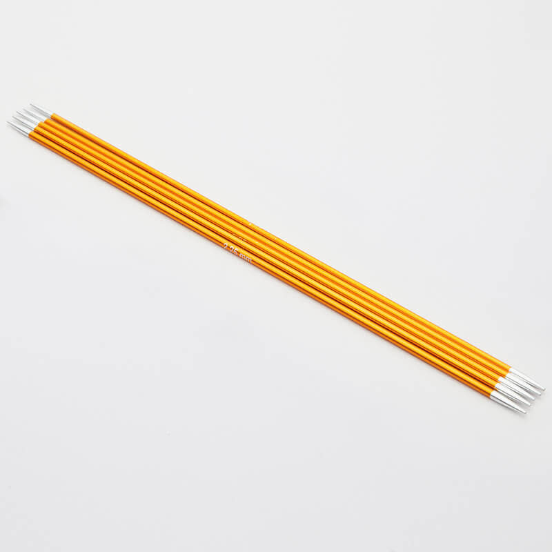 knitters pride KnitPro Zing Aluminum 6" DPN