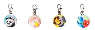 bohin Bohin Tape Measure Cute Animals 60" with clip