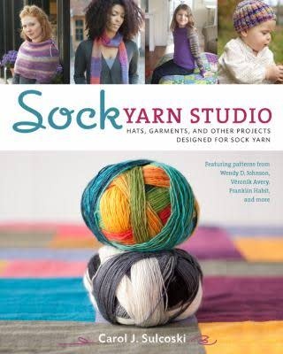 Lark Books Sock Yarn Studio Projects designed using sock yarn