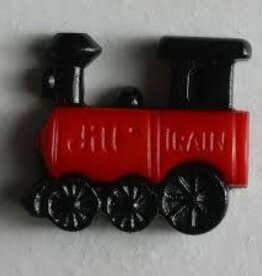 Dill Buttons 231386 Red Train Button 20 mm