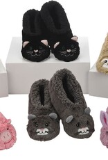 Snoozies Kids Furry Foot Pals Snoozie Slippers
