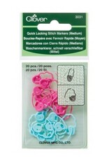 Clover 3031 Clover Quick Lock Stitch Markers Medium