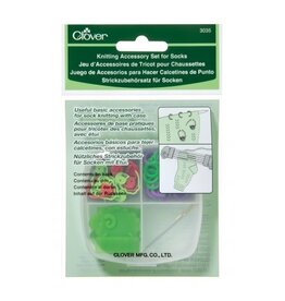 Clover 3035 Clover Knitting Accessory Set for Socks