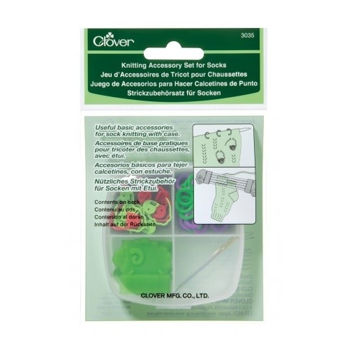 Clover 3035 Clover Knitting Accessory Set for Socks
