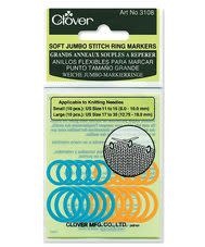 Clover 3108 Clover Soft Stitch Jumbo Ring Markers