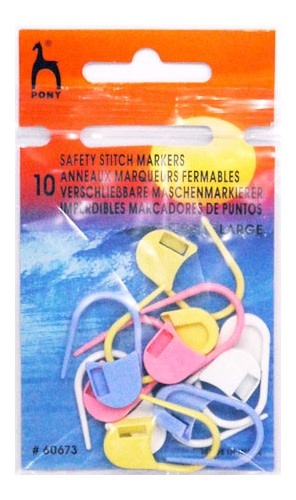 Bryson Pony 673 Jumbo Locking Stitch Markers 10 pack