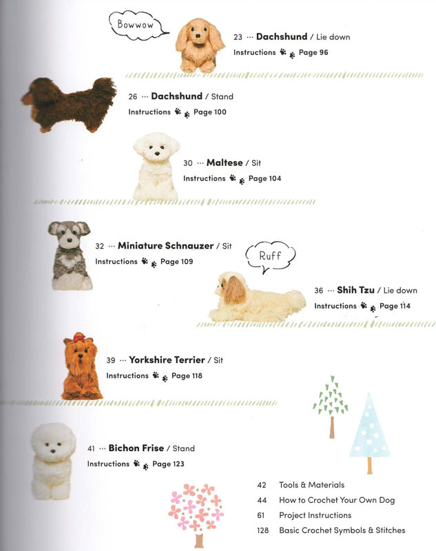 Crochet Your Own Dog Pattern Book