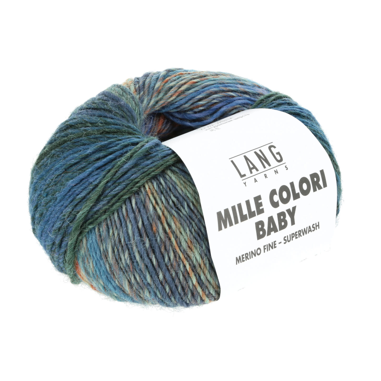 Lang Lang Mille Colori Baby 845-208 BLUE GREEN