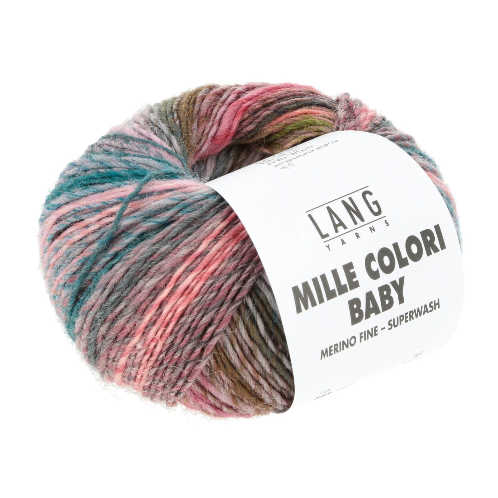 Lang Lang Mille Colori Baby 845-211 CORAL TEAL