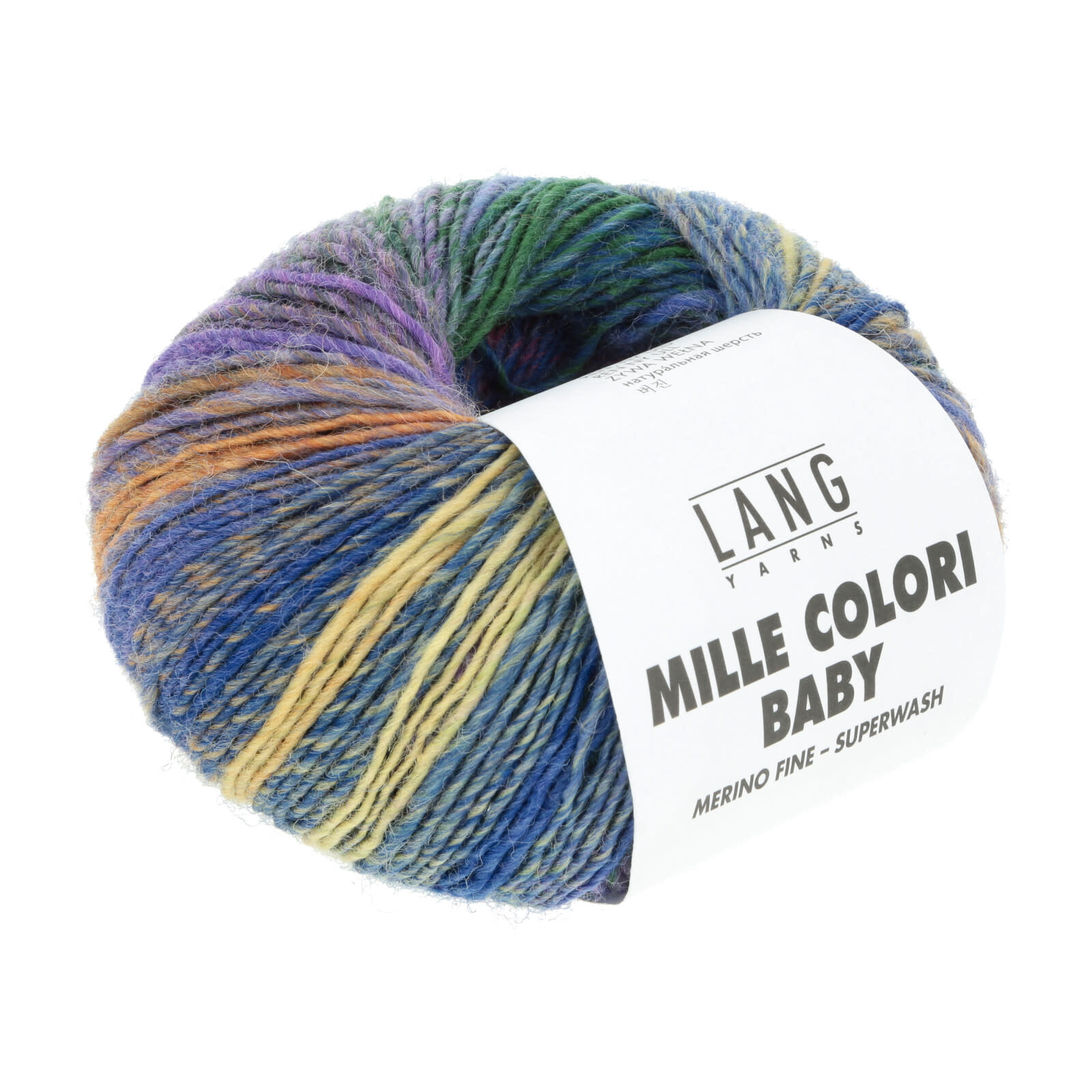 Lang Lang Mille Colori Baby 845-213 BLUE RAINBOW