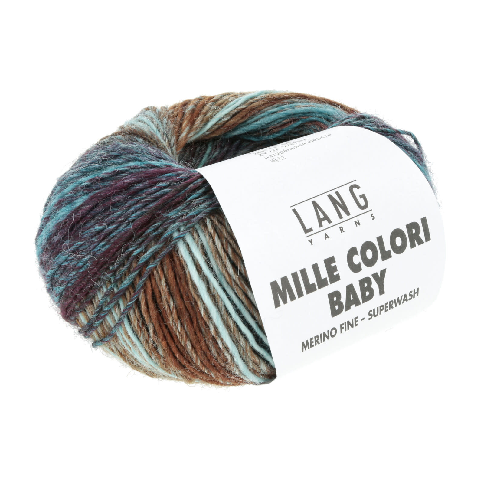 Lang Lang Mille Colori Baby 845-215 TEAL COPPER