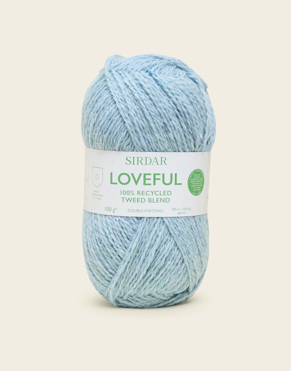 Sirdar Sirdar Loveful Recycled Tweed 211 FROST