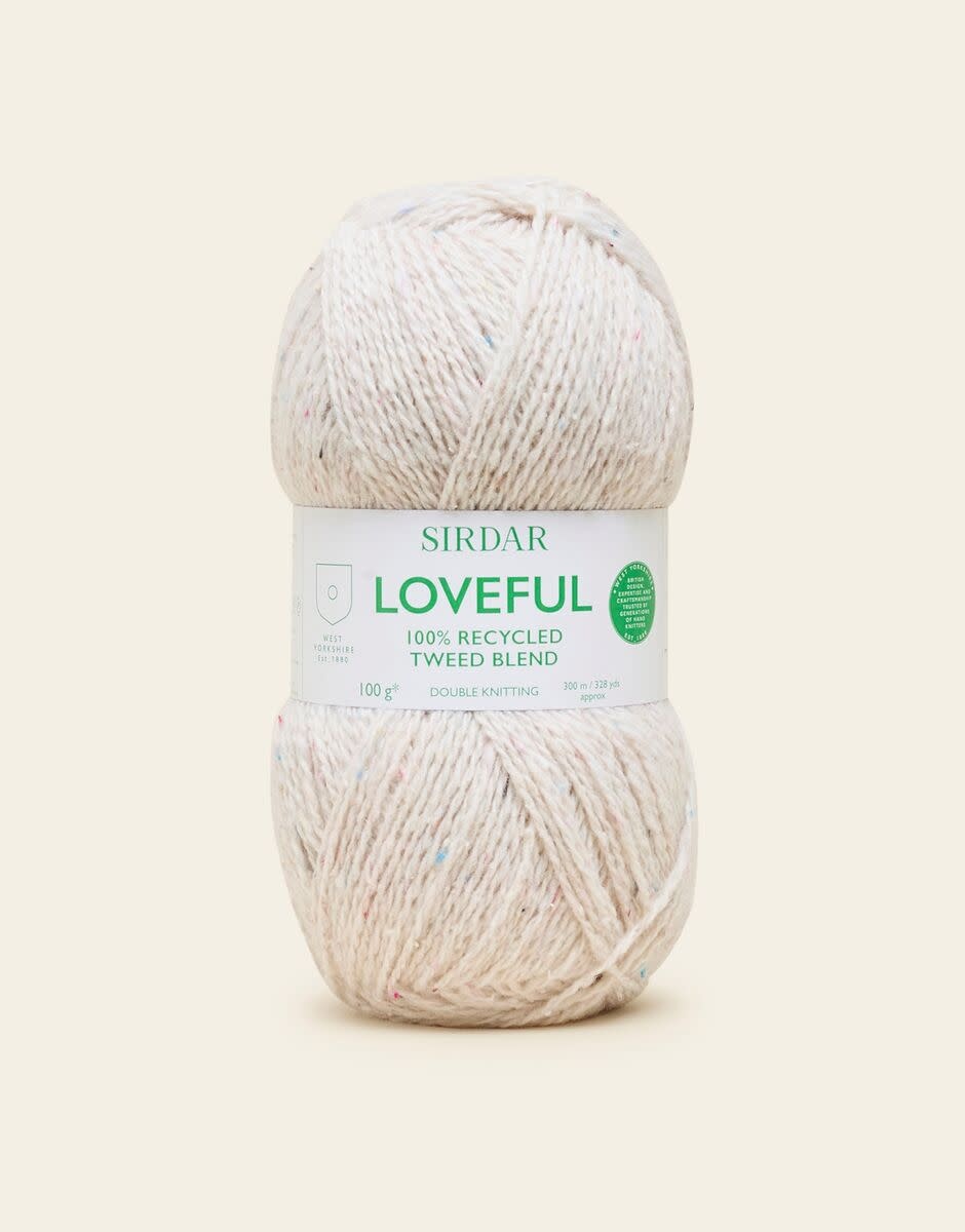 Sirdar Sirdar Loveful Recycled Tweed 200 BIRCH