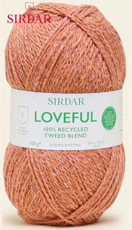 Sirdar Sirdar Loveful Recycled Tweed 207 MAPLE