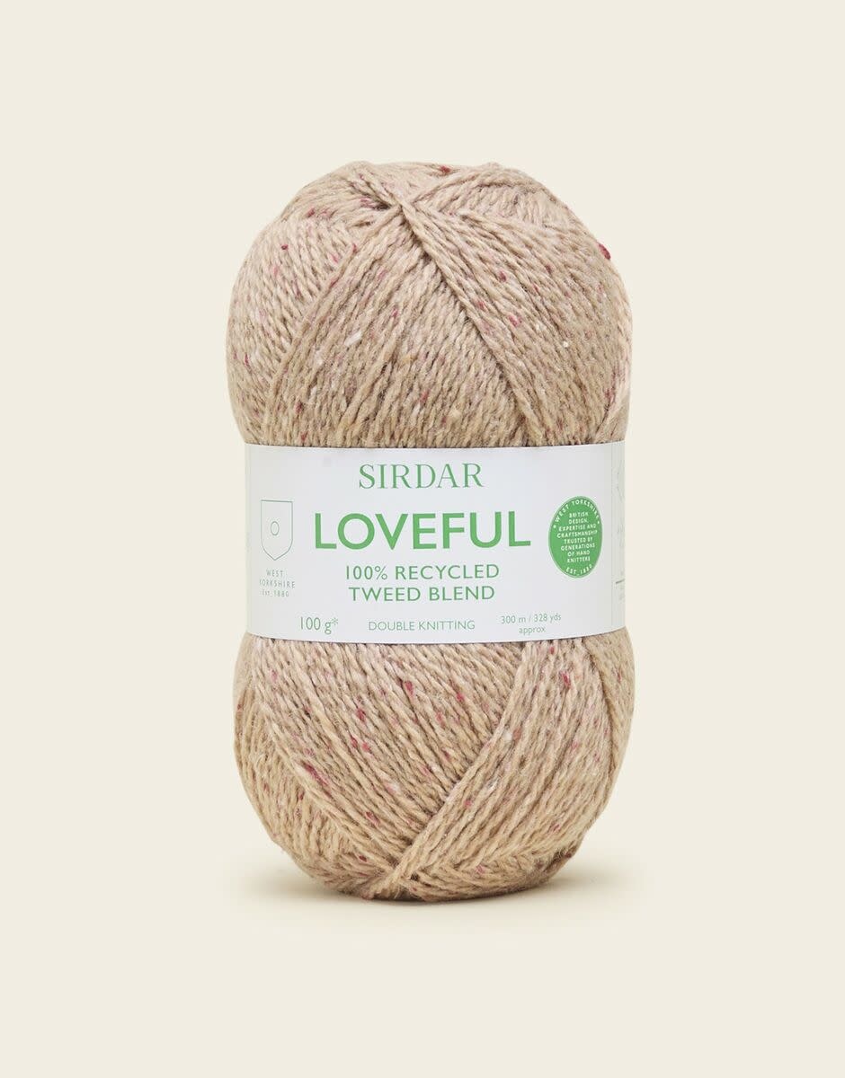 Sirdar Sirdar Loveful Recycled Tweed 209 OAK