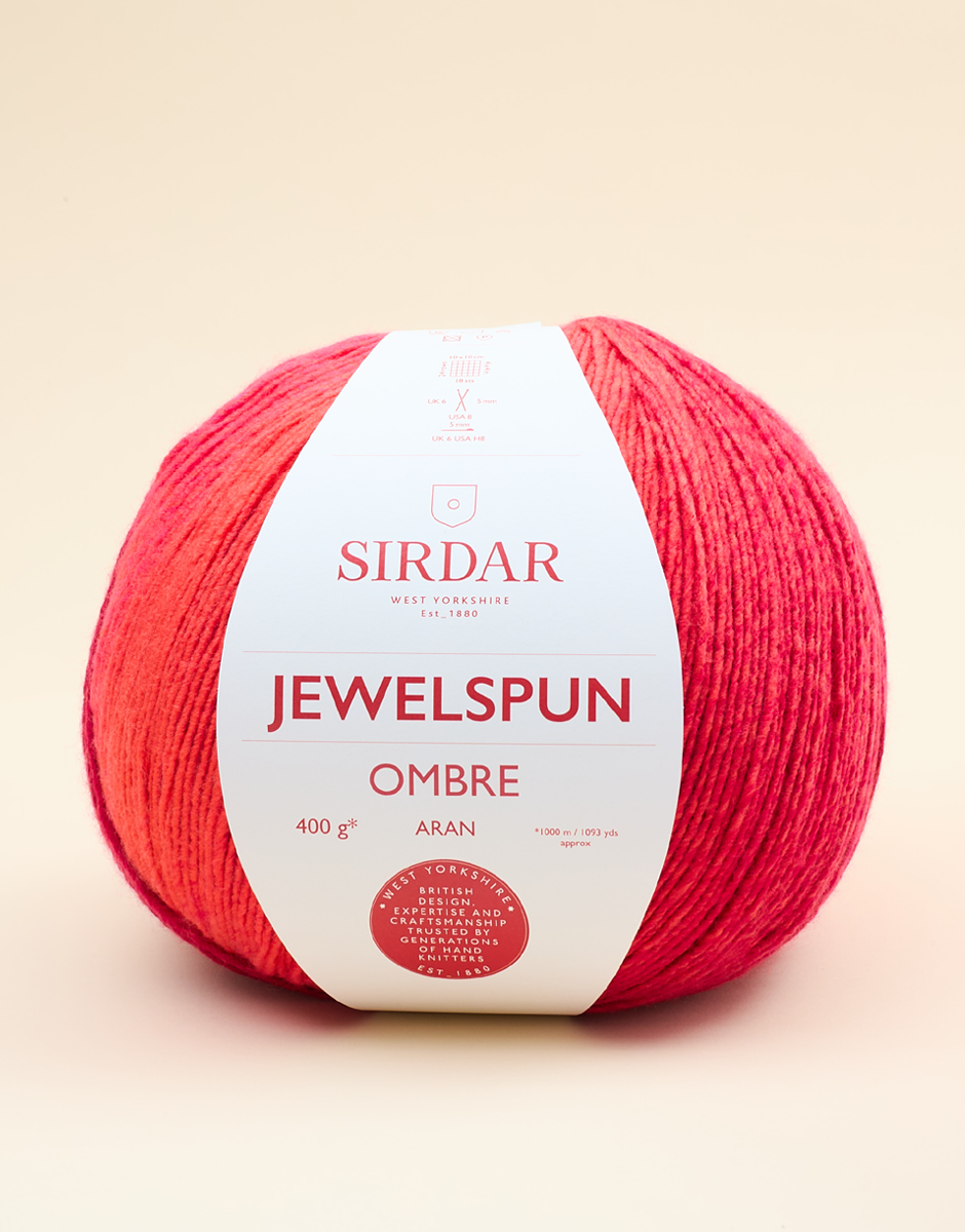 Sirdar Sirdar Jewelspun Ombré 102 CRIMSON SUNSET