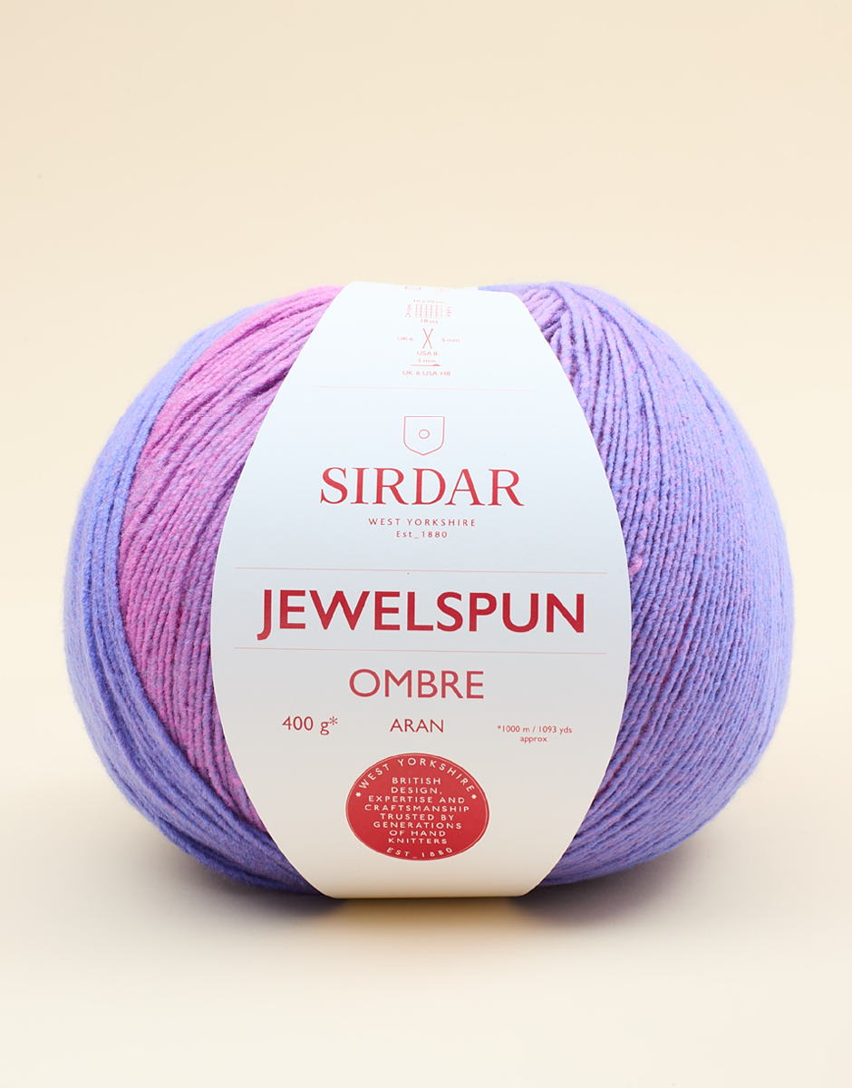 Sirdar Sirdar Jewelspun Ombré 104 VIOLET DAWN