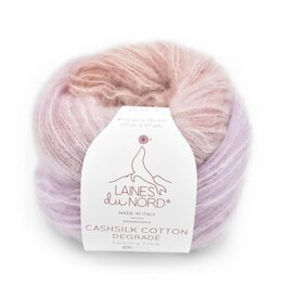 LAINES DU NORD Laines du Nord CashSilk Cotton DeGrade 1 SALMON PINK