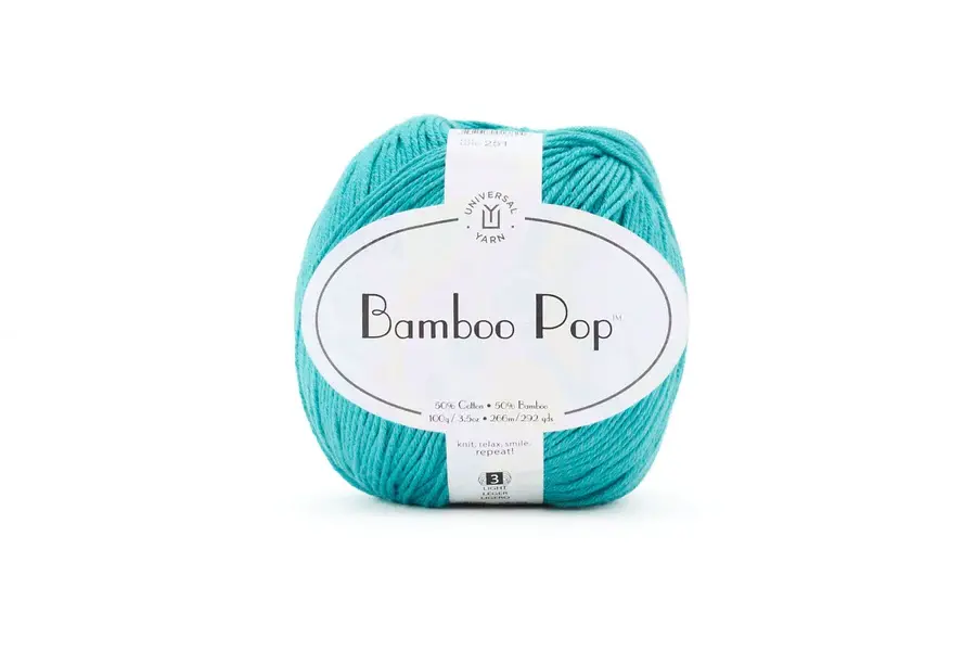 Universal Yarn Universal Bamboo Pop 106 TURQUOISE
