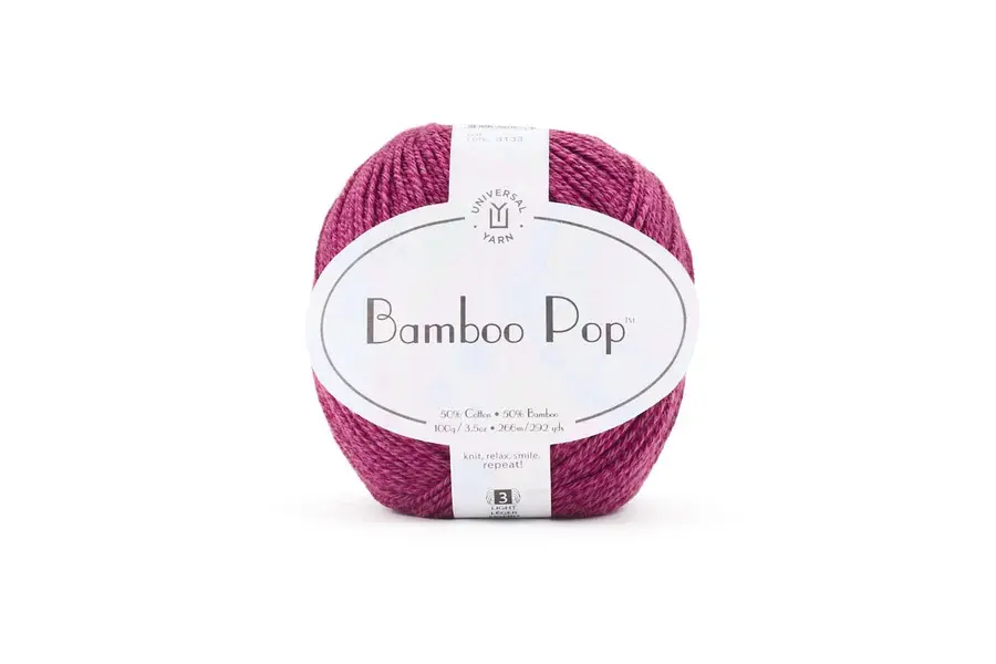 Universal Yarn Universal Bamboo Pop 123 FUCHSIA