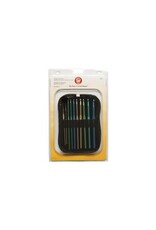 Boye 6277 Aluminum Master Crochet Hook Set includes 24 hooks