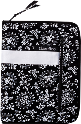 ChiaoGoo ChiaoGoo Interchangeable Needle Case Black Print