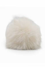 Knitting Fever KFI Furreal Pom Pom 41 SNOW GOOSE
