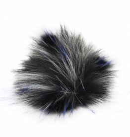 Knitting Fever KFI Furreal Fun Pom Pom 101 NORTHERN RAVEN