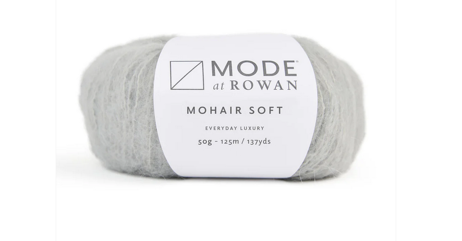 Rowan MODE at Rowan Mohair Soft 10203 WHISPER