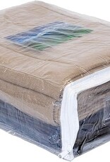 Clear Vinyl Zipper Case 15 X 12 X 4 inches