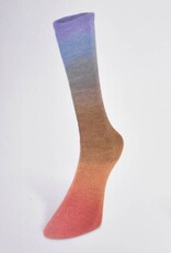 LAINES DU NORD Laines du Nord Harmonious Socks 4 BLUE YELLOW RED