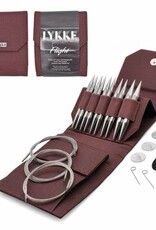 LYKKECRAFTS Lykke Flight Interchangeable Needle Set 5” US 3 - 10.5 MAROON