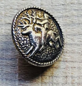 BX2168 Metal Norwegian Reindeer with Rider 17 mm