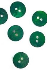 Dill Buttons 347830 Emerald Green Button 23 mm