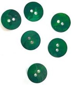 Dill Buttons 347830 Emerald Green Button 23 mm