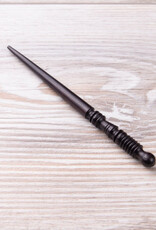 PLYMOUTH Black Wood Finial Shawl Stick