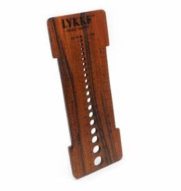 LYKKECRAFTS Lykke Shisham Needle Sizer and Gauge